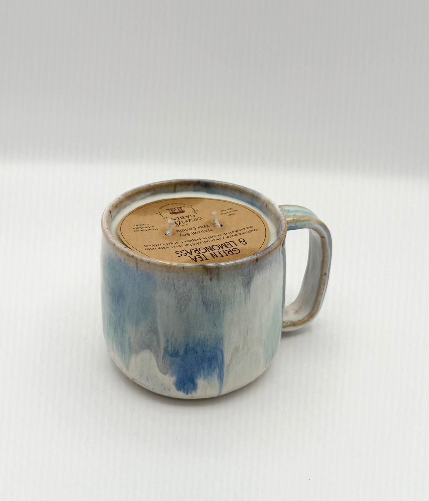 Watercolor Candle Mug