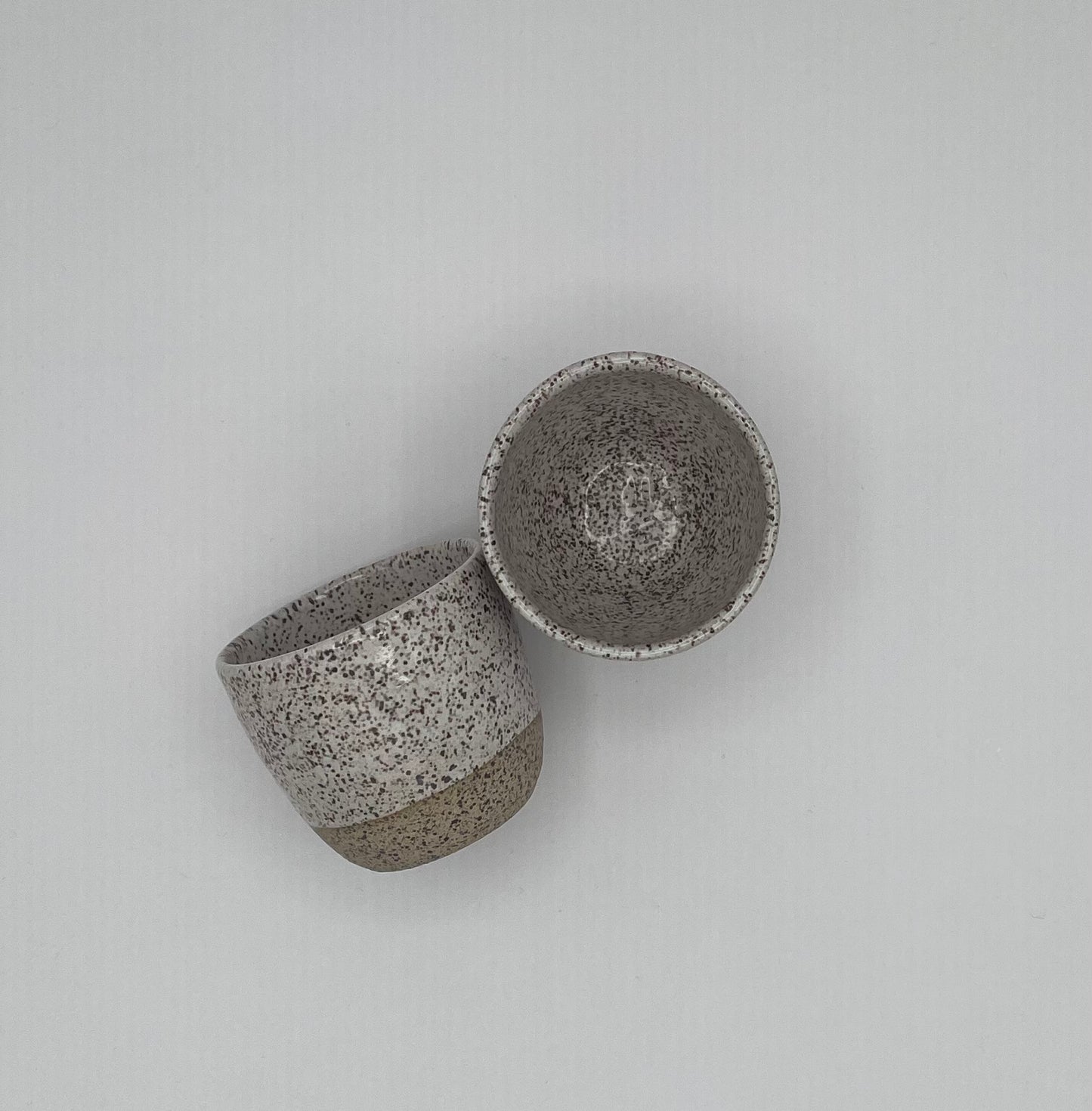 Minimalist Espresso Cups - White