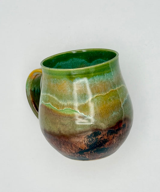 Curvy Mug with Copper Bottom