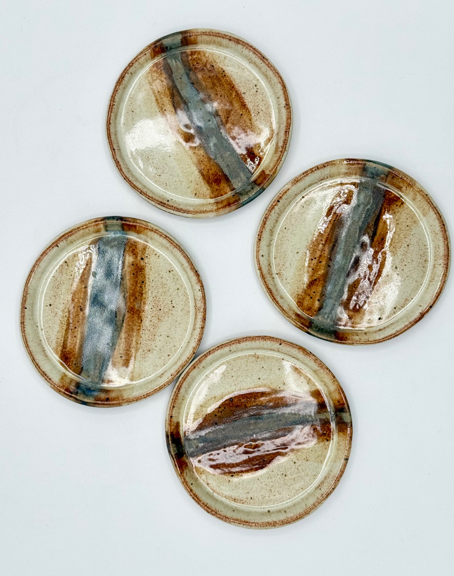 Pottery Coaster Set