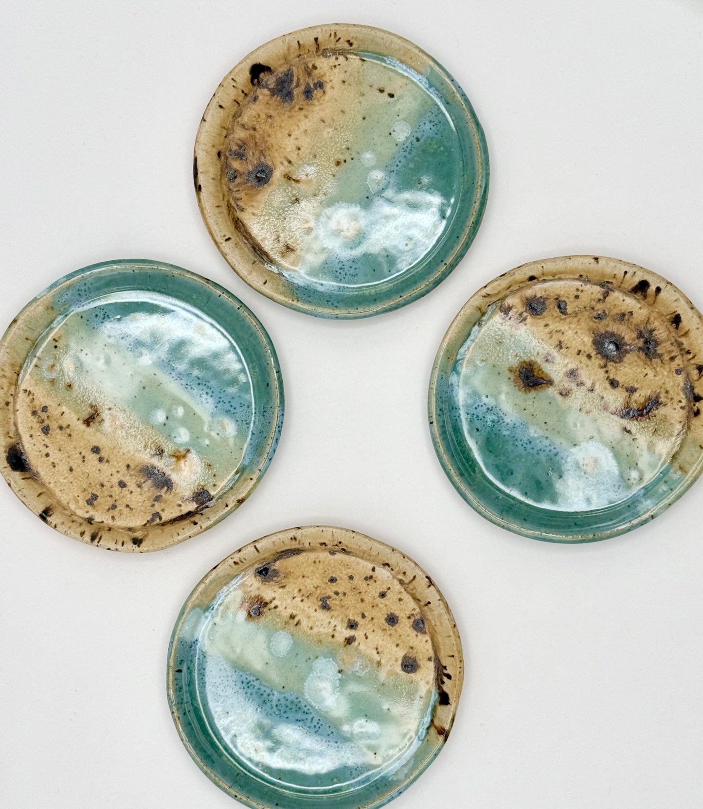 Pottery Coaster Set