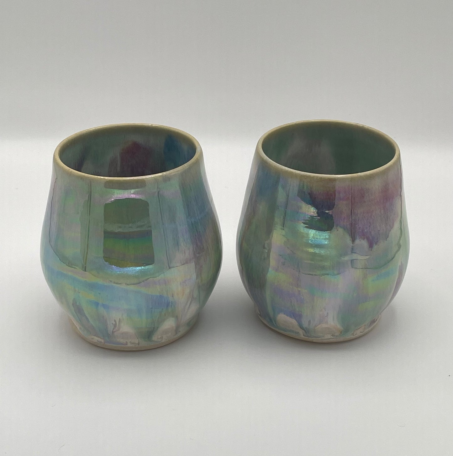 Pearl Watercolor Tumbler Pair