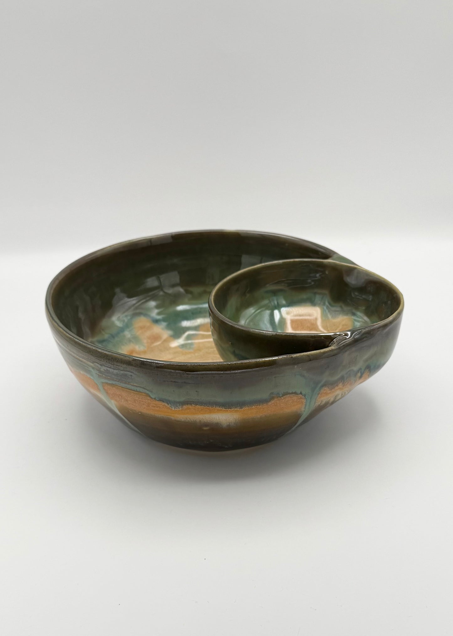 Earthy Double Bowl