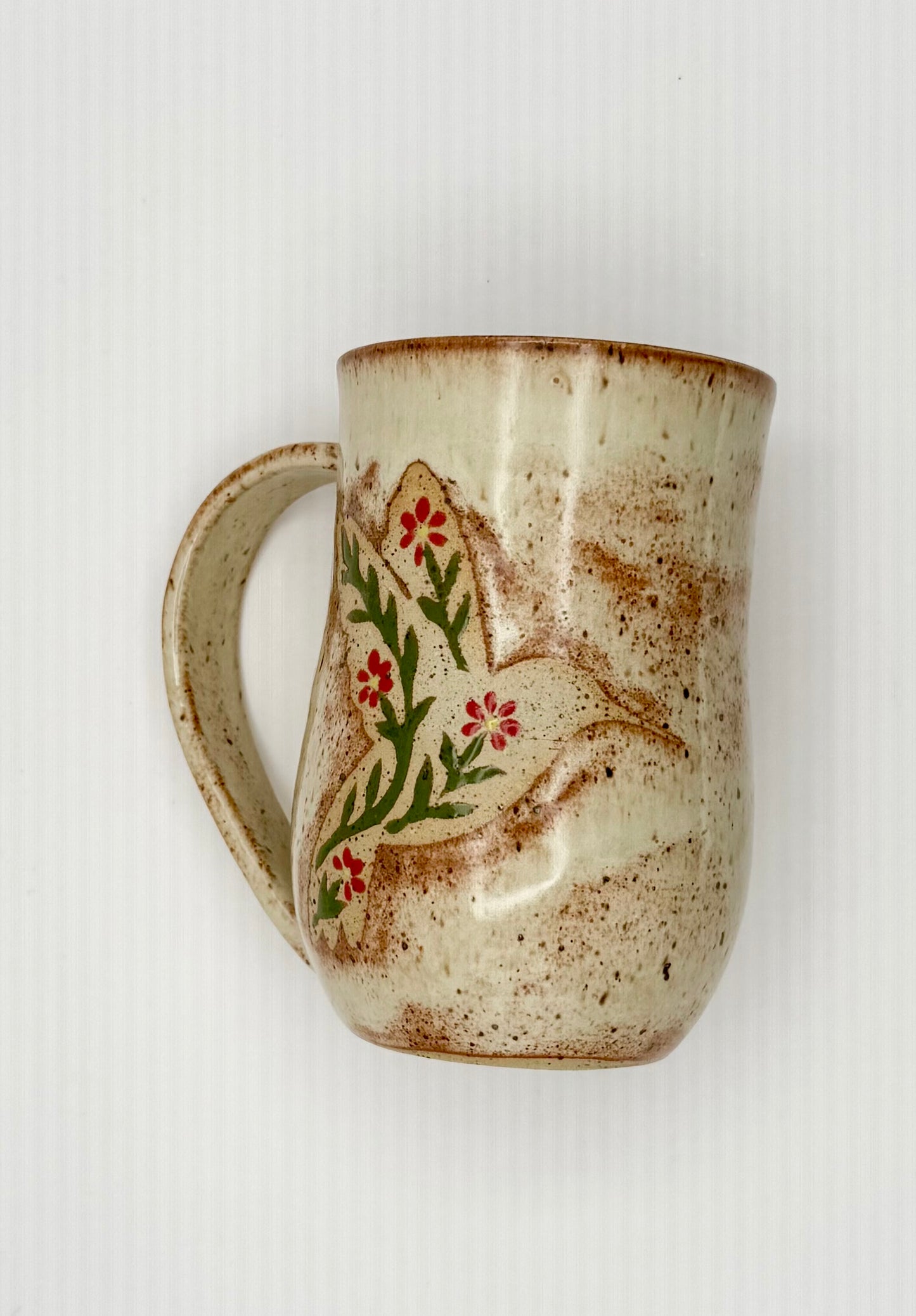 Floral Hummingbird Mug