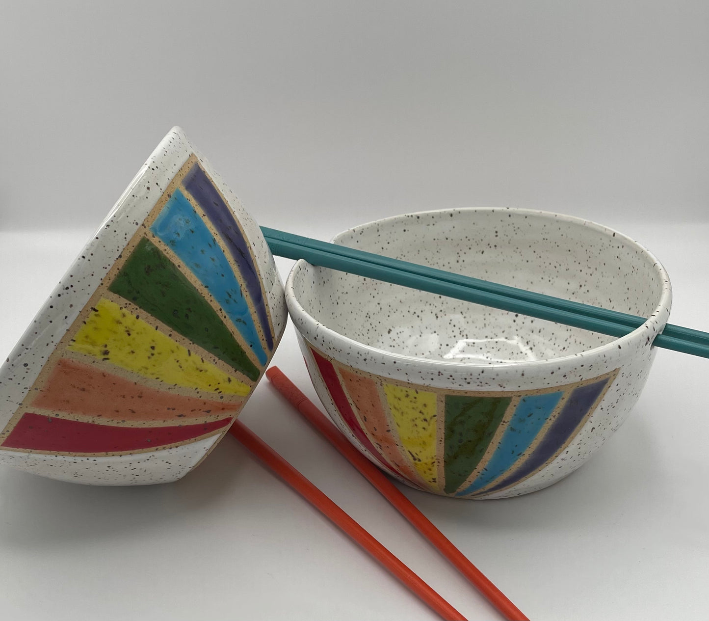 Pride Noodle/Rice Bowl Pair