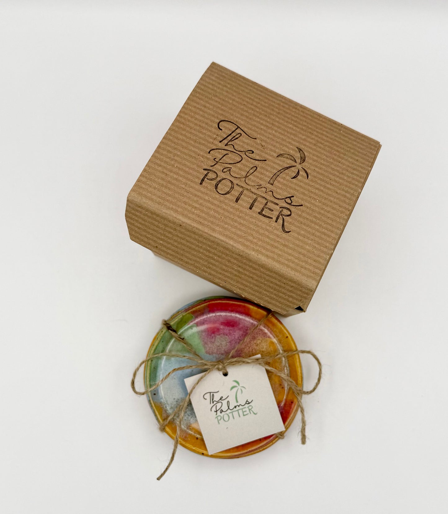Pottery Coaster Set