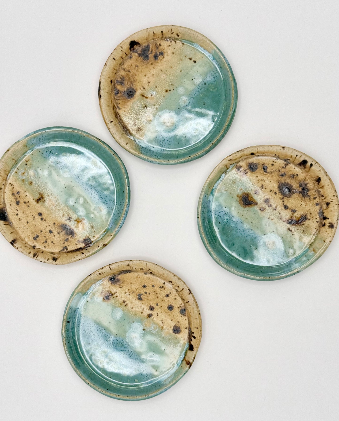 Pottery Coaster Set