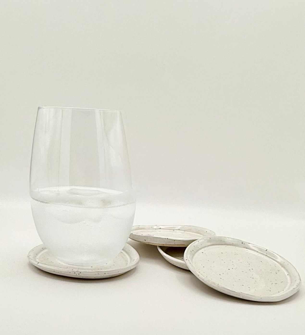 Pottery Coaster Set