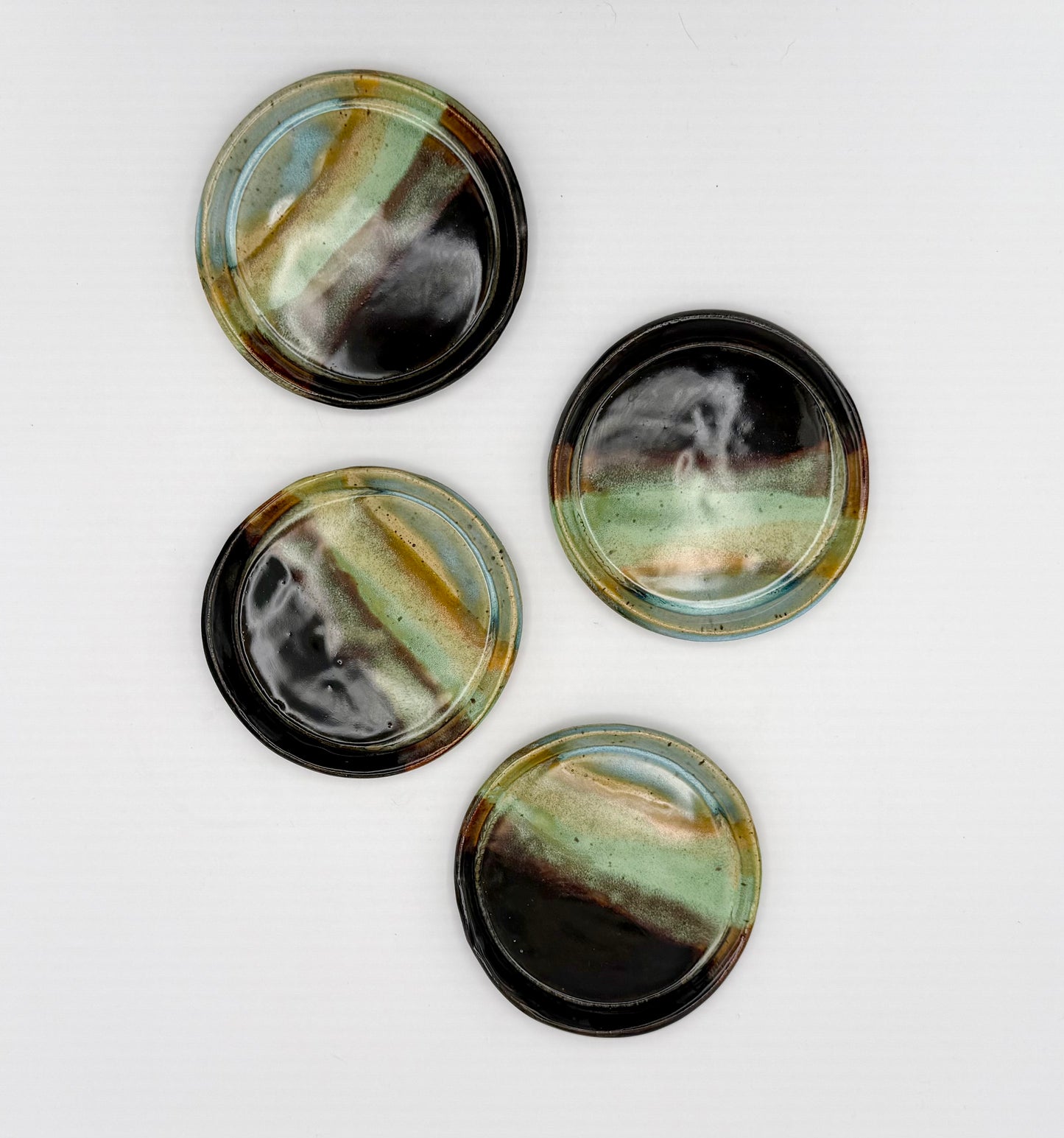 Pottery Coaster Set