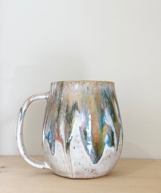 Multi Colour Drippy Cozy Mug