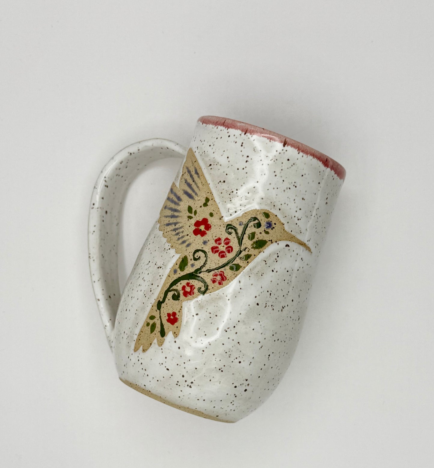 Floral Hummingbird Mug