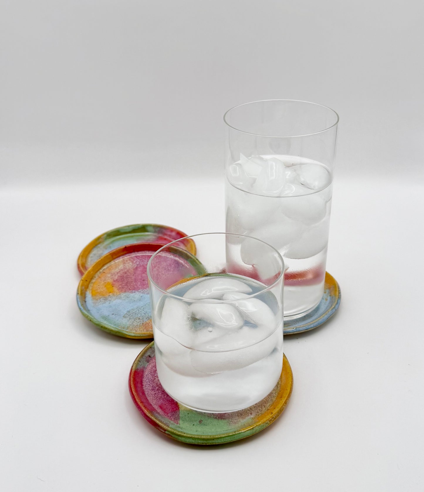 Pottery Coaster Set