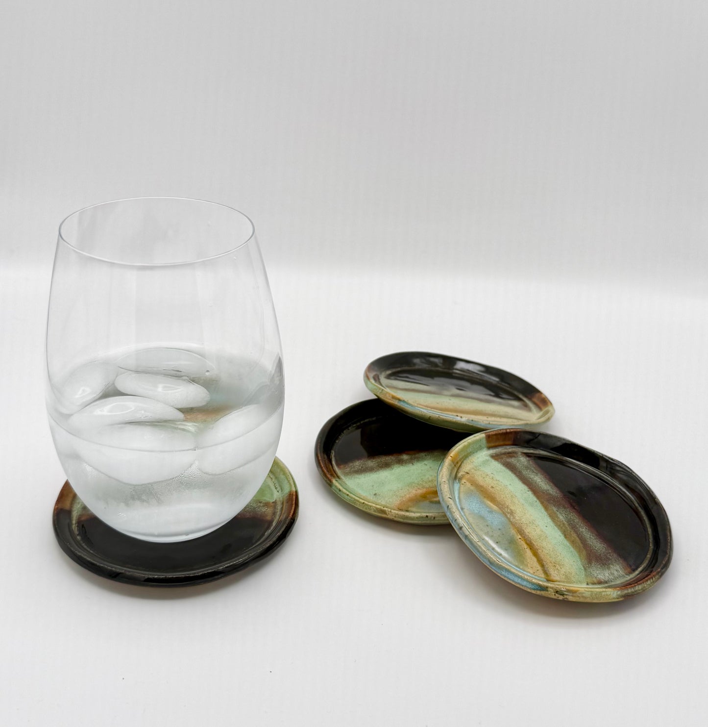 Pottery Coaster Set