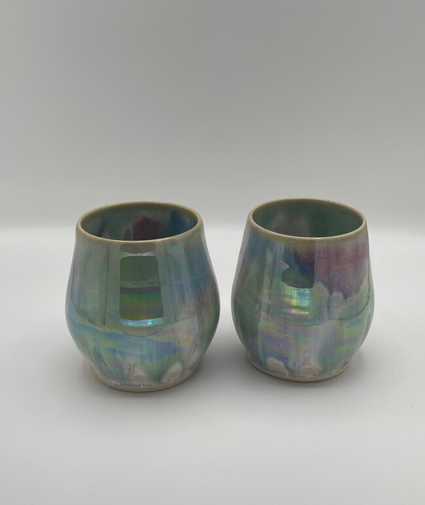 Pearl Watercolor Tumbler Pair