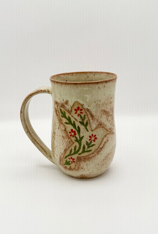 Floral Hummingbird Mug